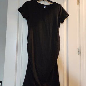Old Navy Bodycon Maternity Dress Black Medium
